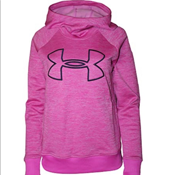 Women’s Pink UA Hoodie - Picture 1 of 3